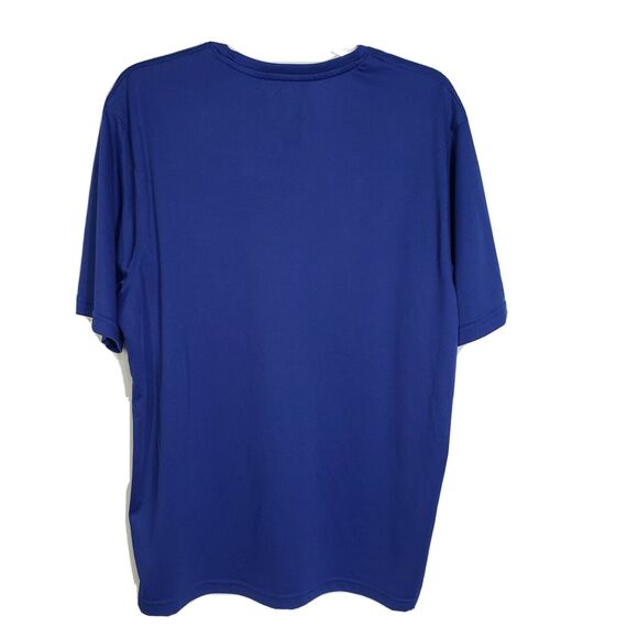 Ahead USA Mens T Shirt Large Blue Short Sleeve Golf Crew Neck Palm Tree 1911 - Picture 2 of 9